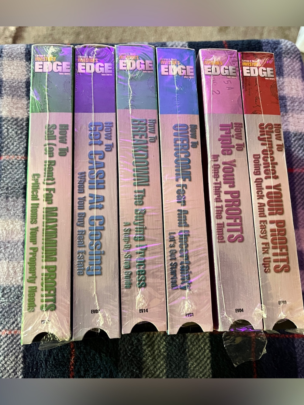 edge Investor's EDGE Video Library - Green & Orange Cover VHS